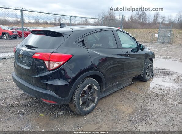 3CZRU6H5XJM730828 2018 HONDA HR-V Black 