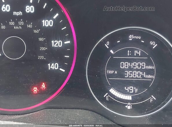 3CZRU6H72HM718541 2017 HONDA HR-V Gray 