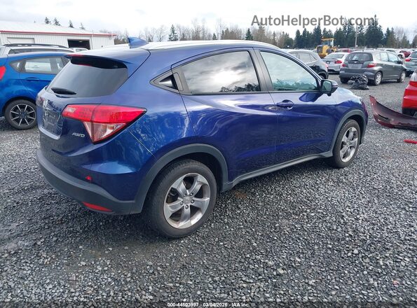 3CZRU6H75HM701653 2017 HONDA HR-V Blue 