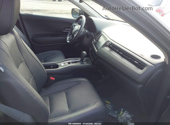 3CZRU6H75KM717049 2019 HONDA HR-V Фиолетовый Вид салона спереди