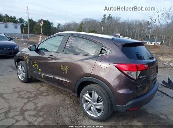 3CZRU6H75KM717049 2019 HONDA HR-V Фиолетовый Задняя левая четверть