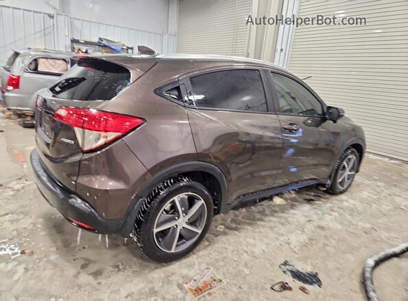 3CZRU6H75MM724974 2021 HONDA HR-V Brown Rear right