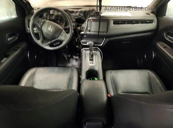 3CZRU6H75MM724974 2021 HONDA HR-V Brown Dashboard view