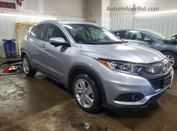 3CZRU6H79KM709844 2019 HONDA HR-V Серебряный Передняя правая четверть