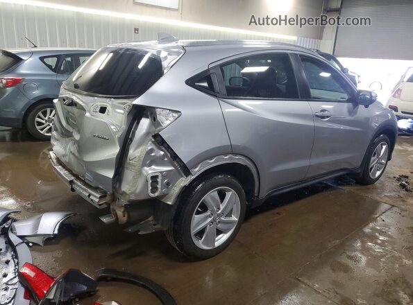 3CZRU6H79KM709844 2019 HONDA HR-V Серебряный Задняя правая четверть
