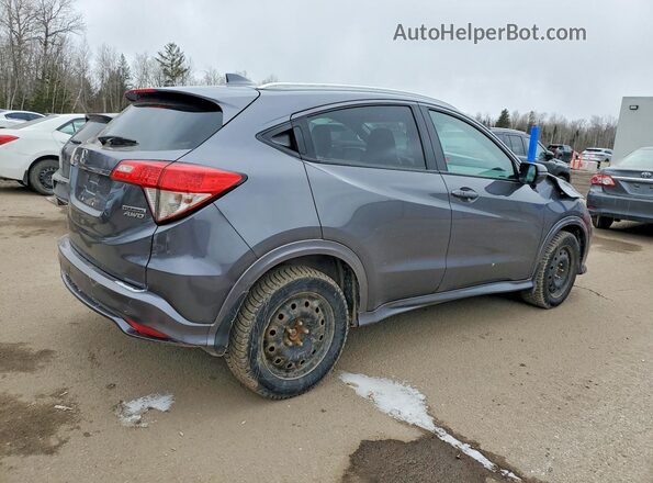 3CZRU6H98MM100331 2021 HONDA HR-V Gray Задня права чверть