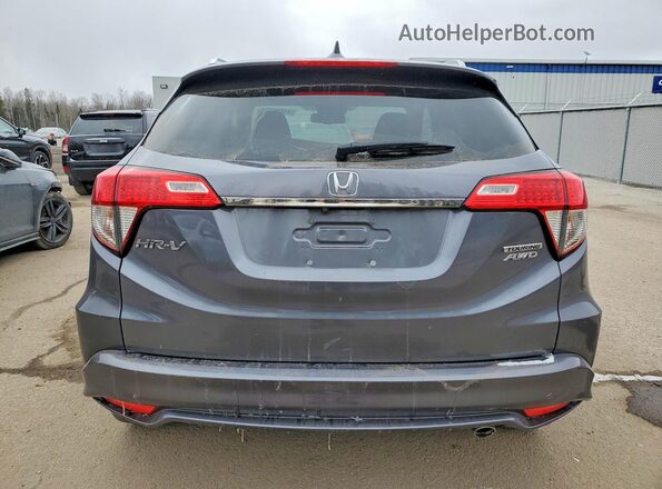 3CZRU6H98MM100331 2021 HONDA HR-V Gray Вид ззаду