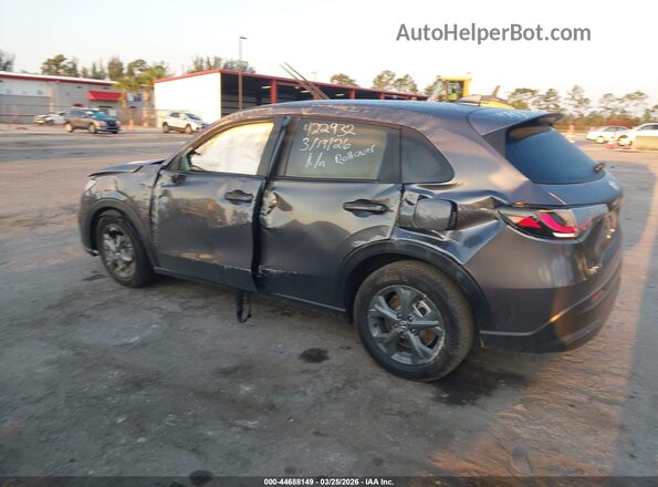 3CZRZ1H30TM733906 2026 HONDA HR-V Gray Задня ліва чверть