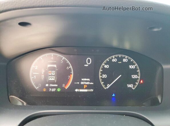 3CZRZ1H33TM716792 2026 HONDA HR-V White ხელსაწყოთა პანელის ხედი