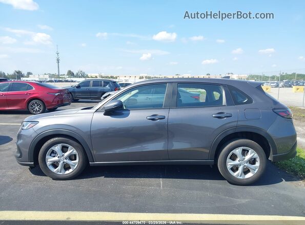 3CZRZ1H36SM729941 2025 HONDA HR-V Gray Vista interior de 360 grados
