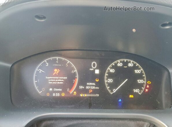3CZRZ1H3XTM723254 2026 HONDA HR-V Black Սարքավորումների վահանակի տեսք