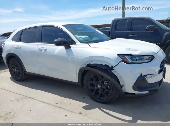 3CZRZ1H50PM732021 2023 HONDA HR-V White Widok wnętrza z tyłu