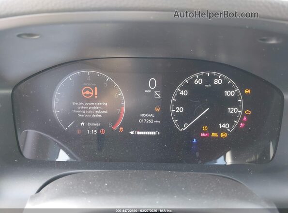 3CZRZ1H52RM752371 2024 HONDA HR-V Gray Հետևի նստատեղերի տեսք