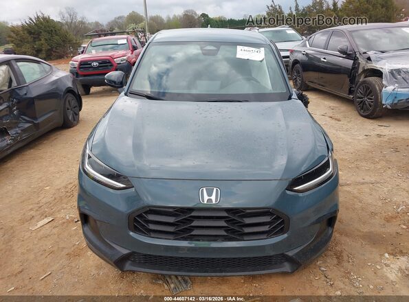 3CZRZ1H53PM718677 2023 HONDA HR-V Blue Вид щитка приладів
