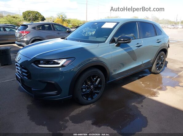 3CZRZ1H53SM734063 2025 HONDA HR-V Синий Передняя левая четверть