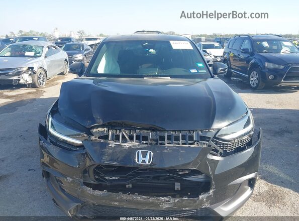 3CZRZ1H54SM717627 2025 HONDA HR-V Black Instrument cluster view