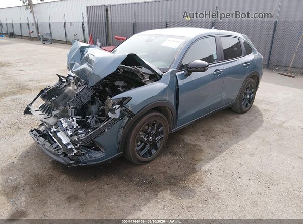 3CZRZ1H54SM744875 2025 HONDA HR-V Blue Front left
