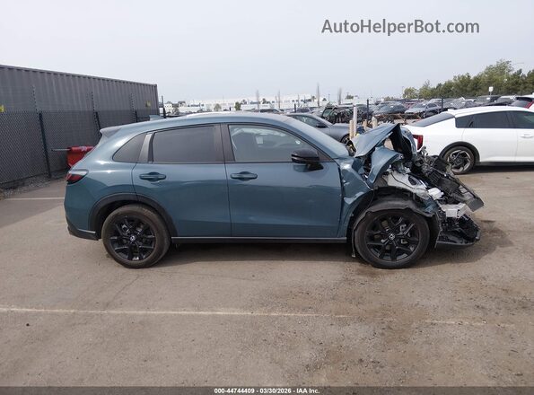 3CZRZ1H54SM744875 2025 HONDA HR-V Blue 360 interior view