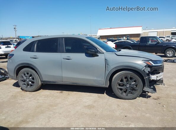 3CZRZ1H56SM750077 2025 HONDA HR-V Gray Rear interior view