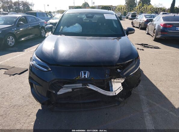 3CZRZ1H56SM752296 2025 HONDA HR-V Black Widok zestawu wskaźników