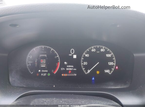 3CZRZ1H57RM720399 2024 HONDA HR-V White უკანა სავარძლების ხედი