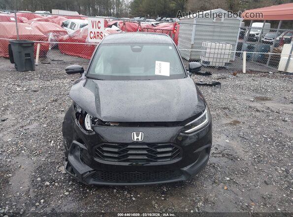 3CZRZ1H58RM753380 2024 HONDA HR-V Black ხელსაწყოთა პანელის ხედი