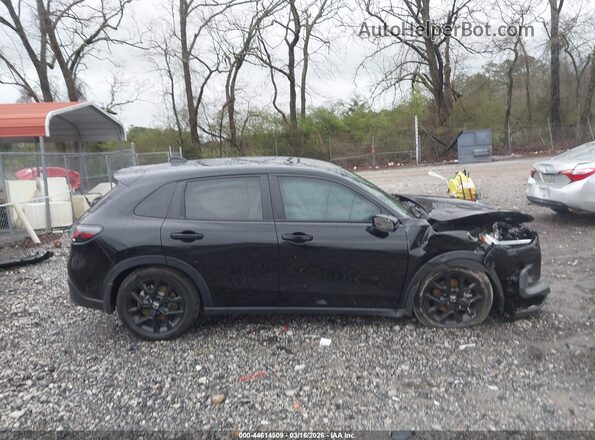 3CZRZ1H58RM753380 2024 HONDA HR-V Black უკანა სალონის ხედი