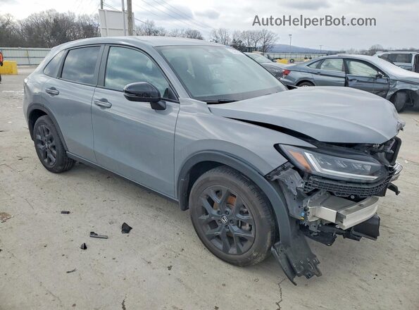 3CZRZ1H5XPM729448 2023 HONDA HR-V Серый Передняя правая четверть