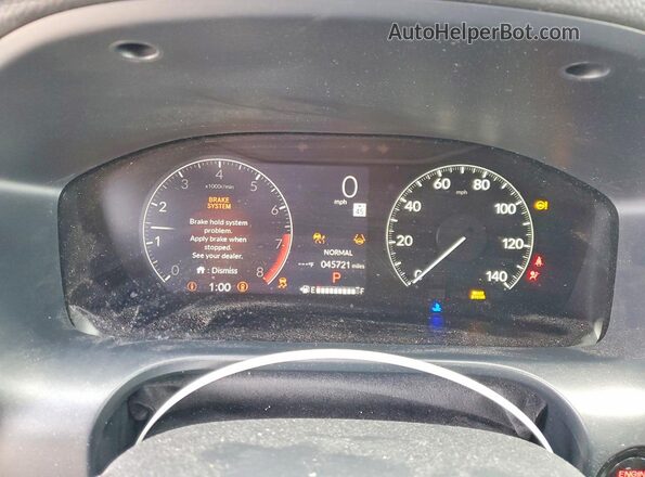 3CZRZ1H5XPM729448 2023 HONDA HR-V Серый Вид щитка приборов