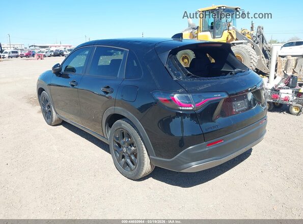 3CZRZ1H5XPM729692 2023 HONDA HR-V Black Trasero izquierdo
