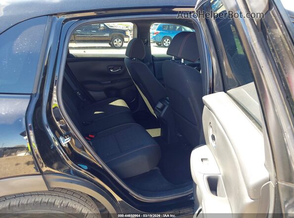3CZRZ1H5XPM729692 2023 HONDA HR-V Black Vista de la etiqueta del VIN