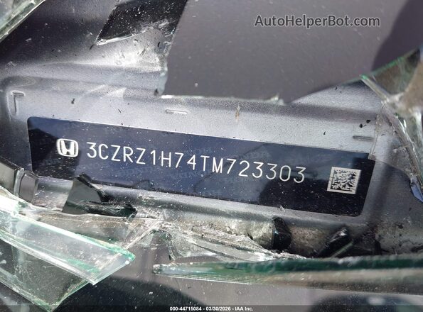 3CZRZ1H74TM723303 2026 HONDA HR-V Silver 