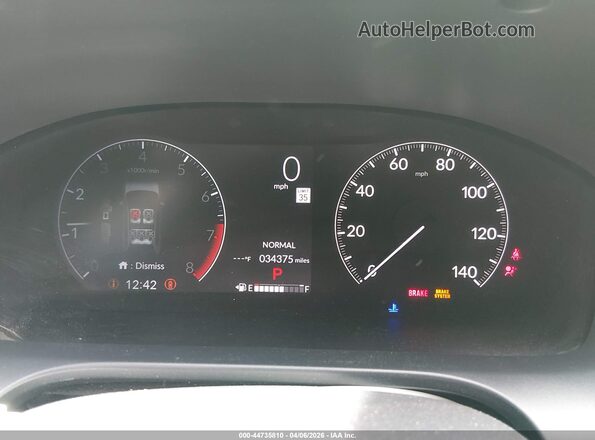 3CZRZ1H76RM742931 2024 HONDA HR-V Gray Vista de los asientos traseros