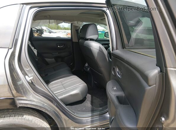 3CZRZ1H76RM742931 2024 HONDA HR-V Gray Vista de la etiqueta del VIN
