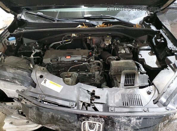 3CZRZ2H34RM755082 2024 HONDA HR-V Black Vista del compartimento del motor