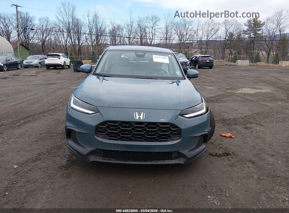3CZRZ2H37RM761183 2024 HONDA HR-V Light Blue ხელსაწყოთა პანელის ხედი