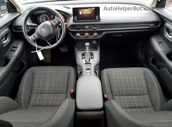 3CZRZ2H38PM747824 2023 HONDA HR-V Gray Вид панелі приладів