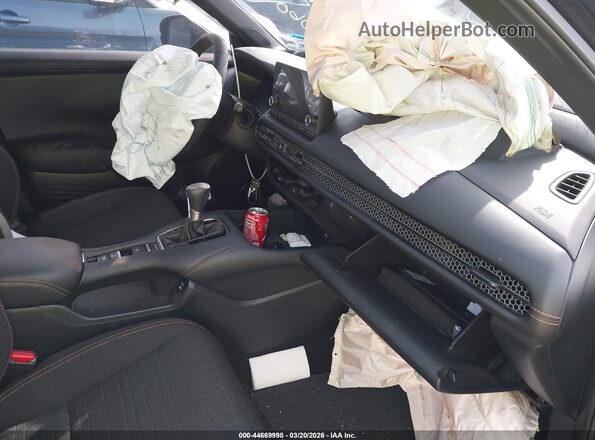 3CZRZ2H50RM718256 2024 HONDA HR-V Black Widok wnętrza z przodu