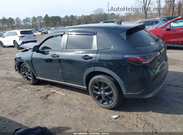 3CZRZ2H50RM718256 2024 HONDA HR-V Black Widok wnętrza 360 stopni