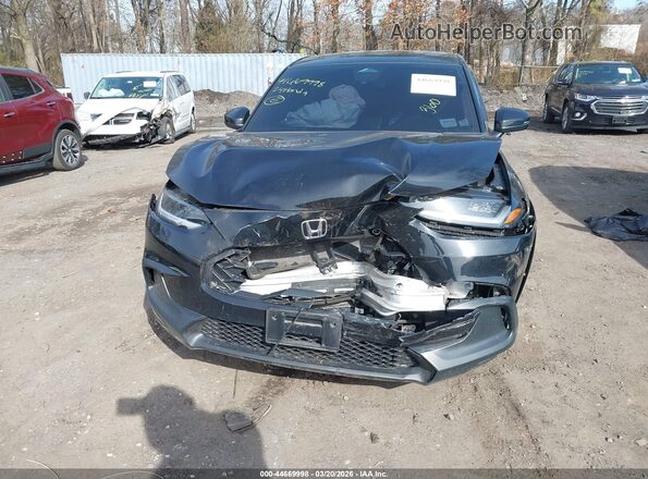 3CZRZ2H50RM718256 2024 HONDA HR-V Black Widok zestawu wskaźników
