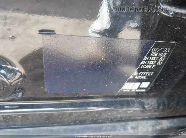 3CZRZ2H50RM718256 2024 HONDA HR-V Black Widok komory silnika