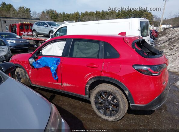 3CZRZ2H50SM712852 2025 HONDA HR-V Red Vista interior de 360 grados