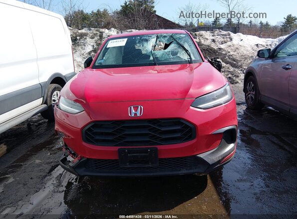 3CZRZ2H50SM712852 2025 HONDA HR-V Red Vista del cuadro de instrumentos