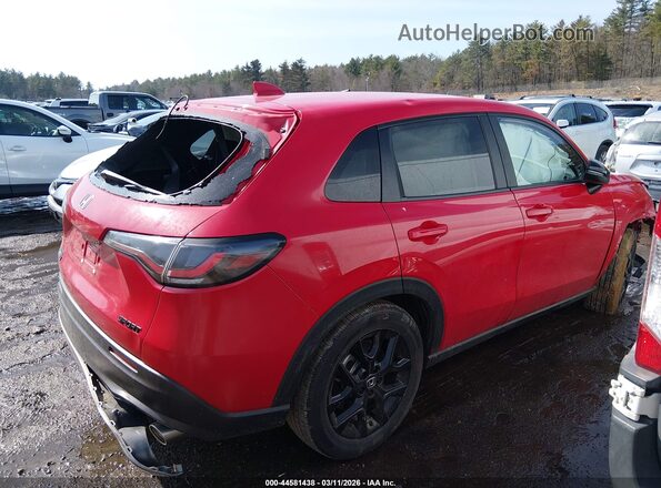 3CZRZ2H50SM712852 2025 HONDA HR-V Red Vista interior trasera