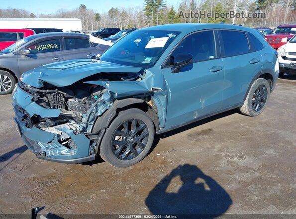 3CZRZ2H52PM702119 2023 HONDA HR-V Green Przód lewy