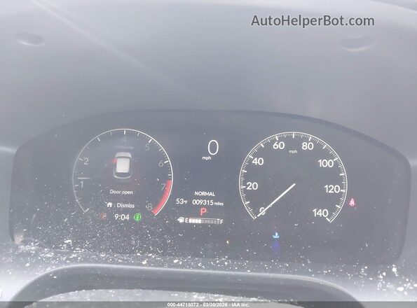 3CZRZ2H52SM740202 2025 HONDA HR-V Серый Вид задних сидений