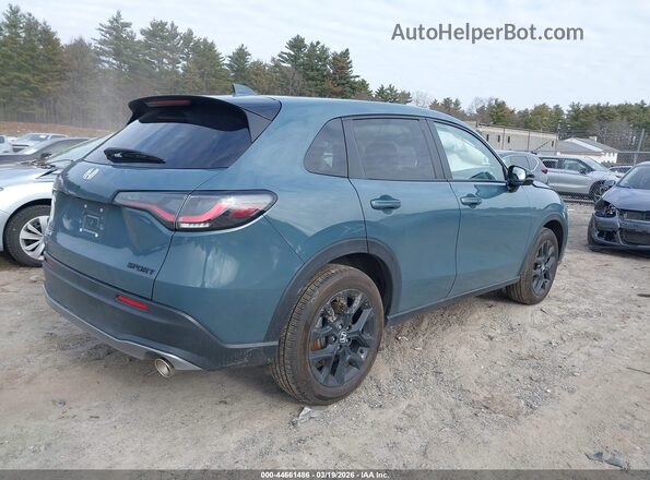 3CZRZ2H53SM758515 2025 HONDA HR-V Бирюзовый Задняя правая четверть