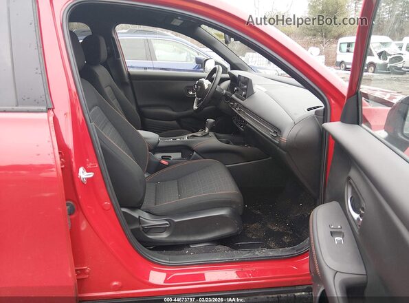 3CZRZ2H53SM789389 2025 HONDA HR-V Red Вид салону спереду