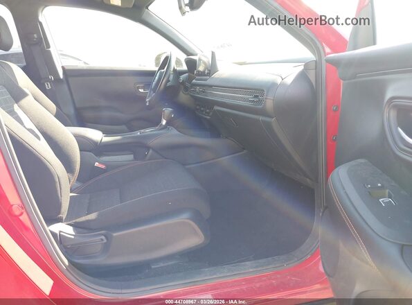3CZRZ2H54PM722971 2023 HONDA HR-V Red Front interior view