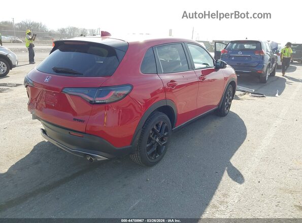 3CZRZ2H54PM722971 2023 HONDA HR-V Red Rear right